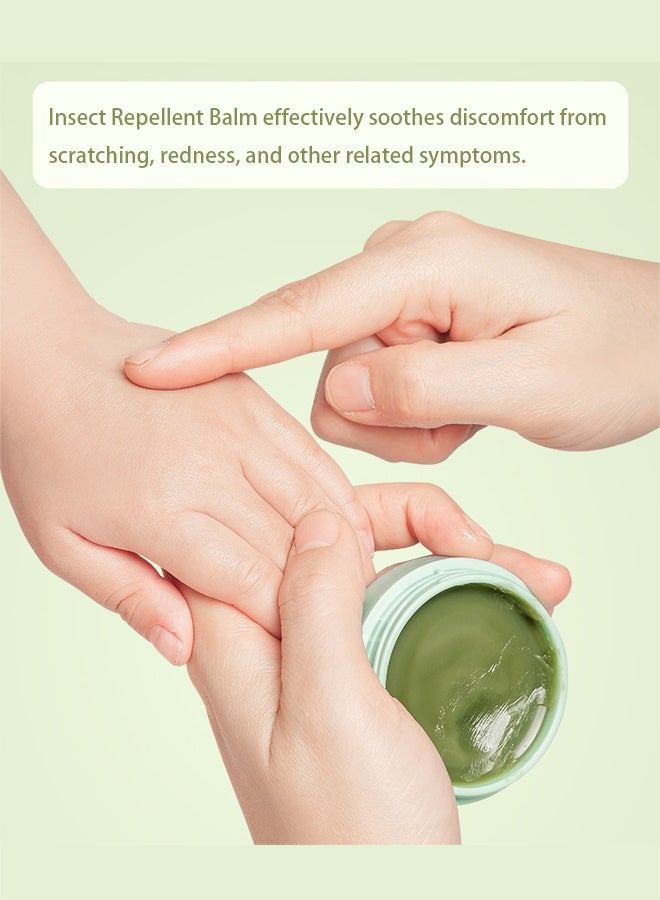 RUNBEN Mosquito Repellent Ointment Effective Itch Relief Skin Moisturizing and Repair Prevents Mosquito Bites Sooths Skin Irritation Ideal for Travel Outdoor Activities - Image 3